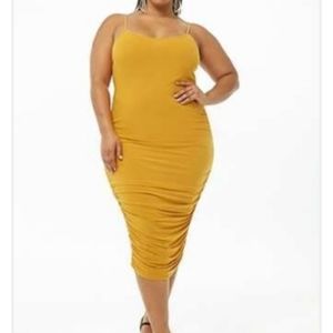 Spaghetti strap long summer dress